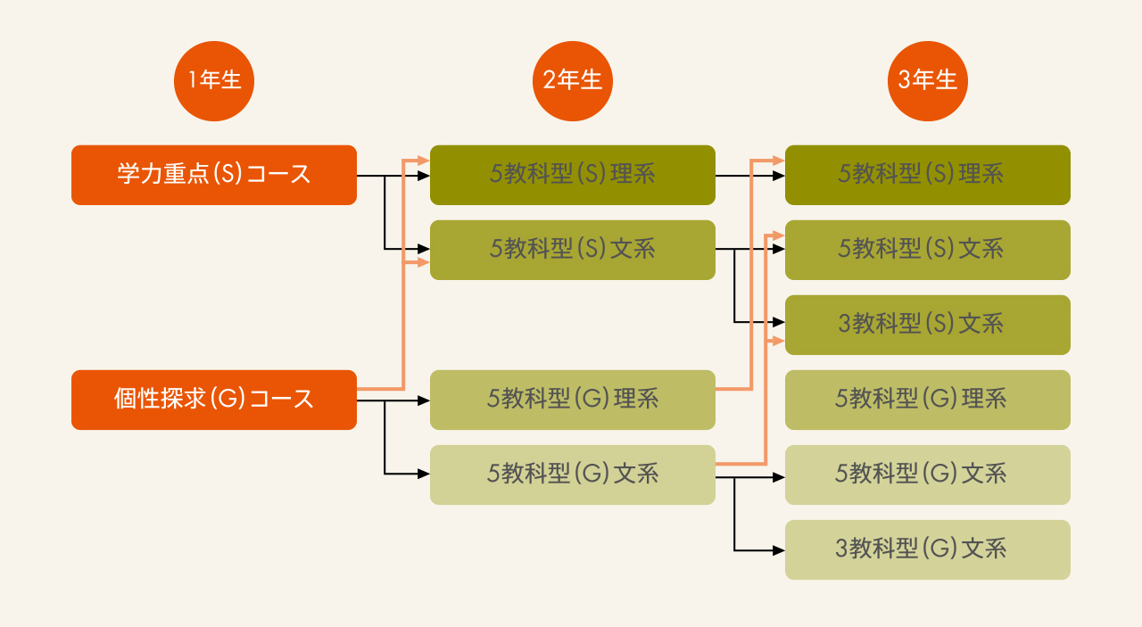 類型の流れ