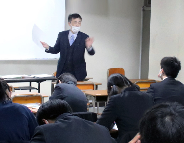 札幌大谷中学校 高等学校 中学校 医進選抜の授業